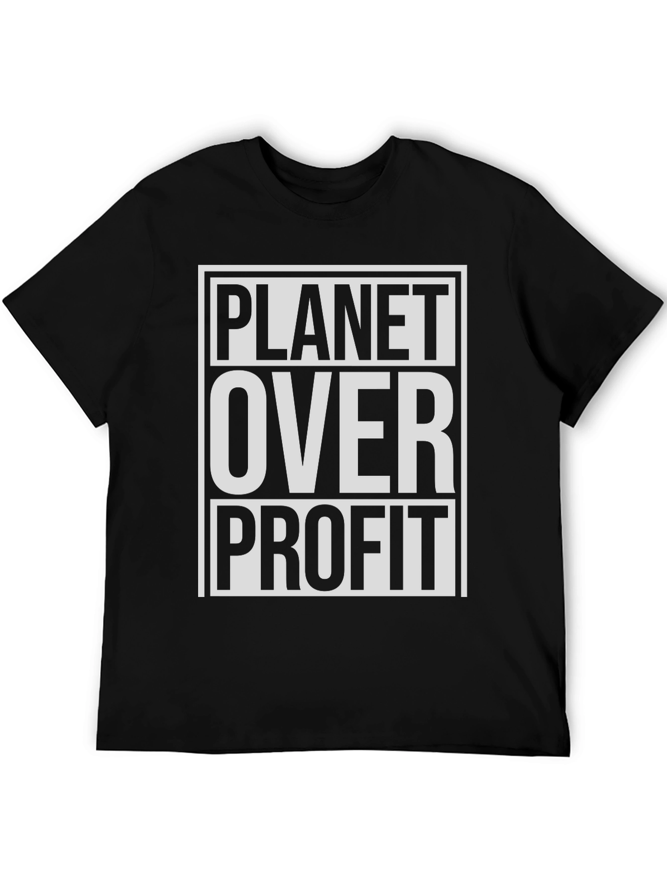 Planet Over Profit T-Shirt - Eco Friendly Tee