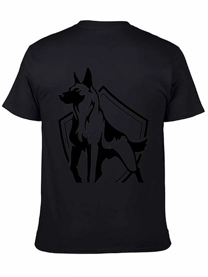 Black Dog Graphic Tee - Mens Casual Shirt
