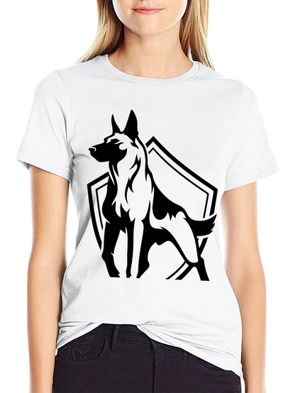 Black Dog Graphic Tee - Mens Casual Shirt