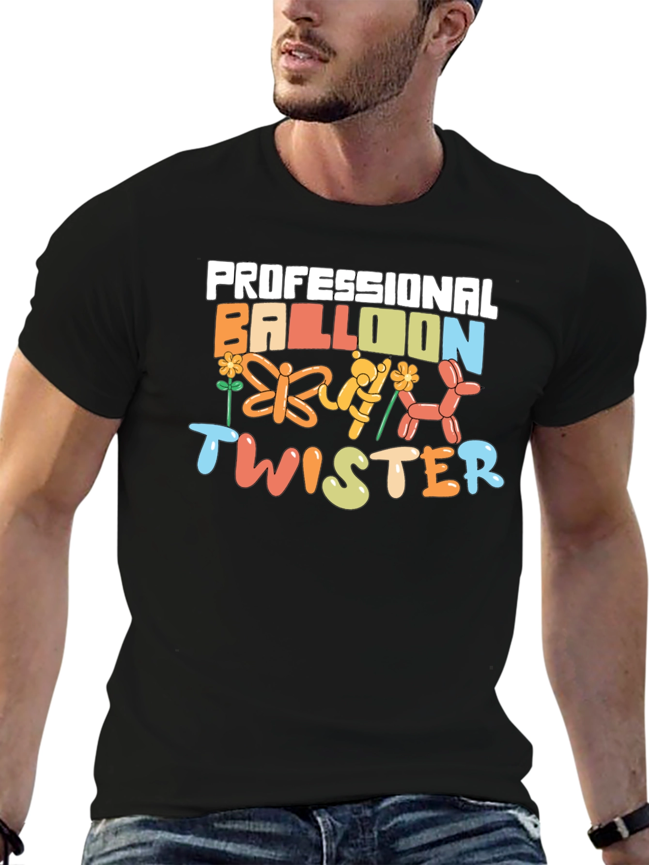 Professional Balloon Twister Graphic T-Shirt