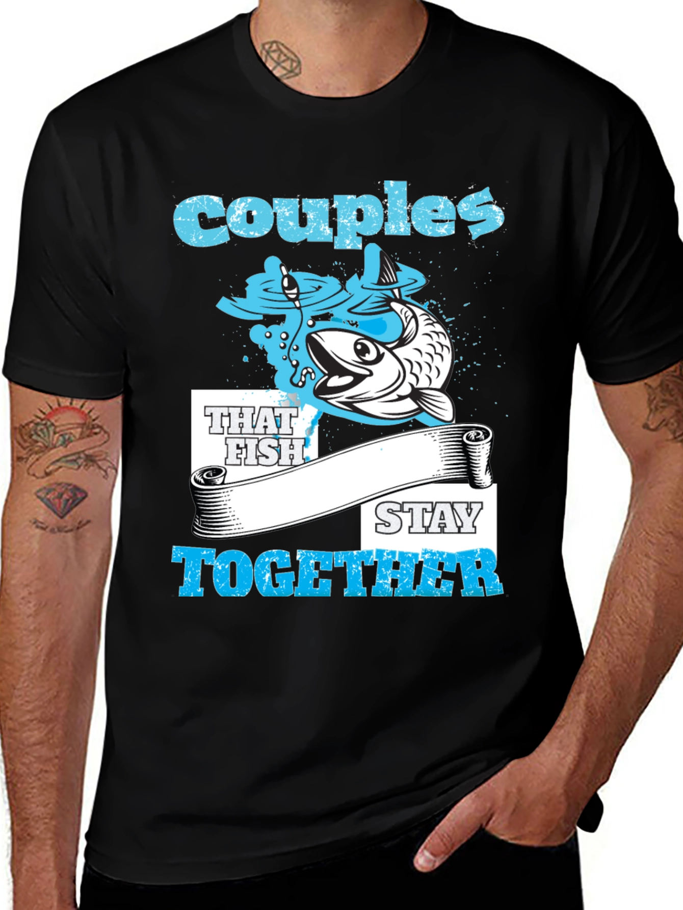 Couples That Fish Stay Together T-Shirt