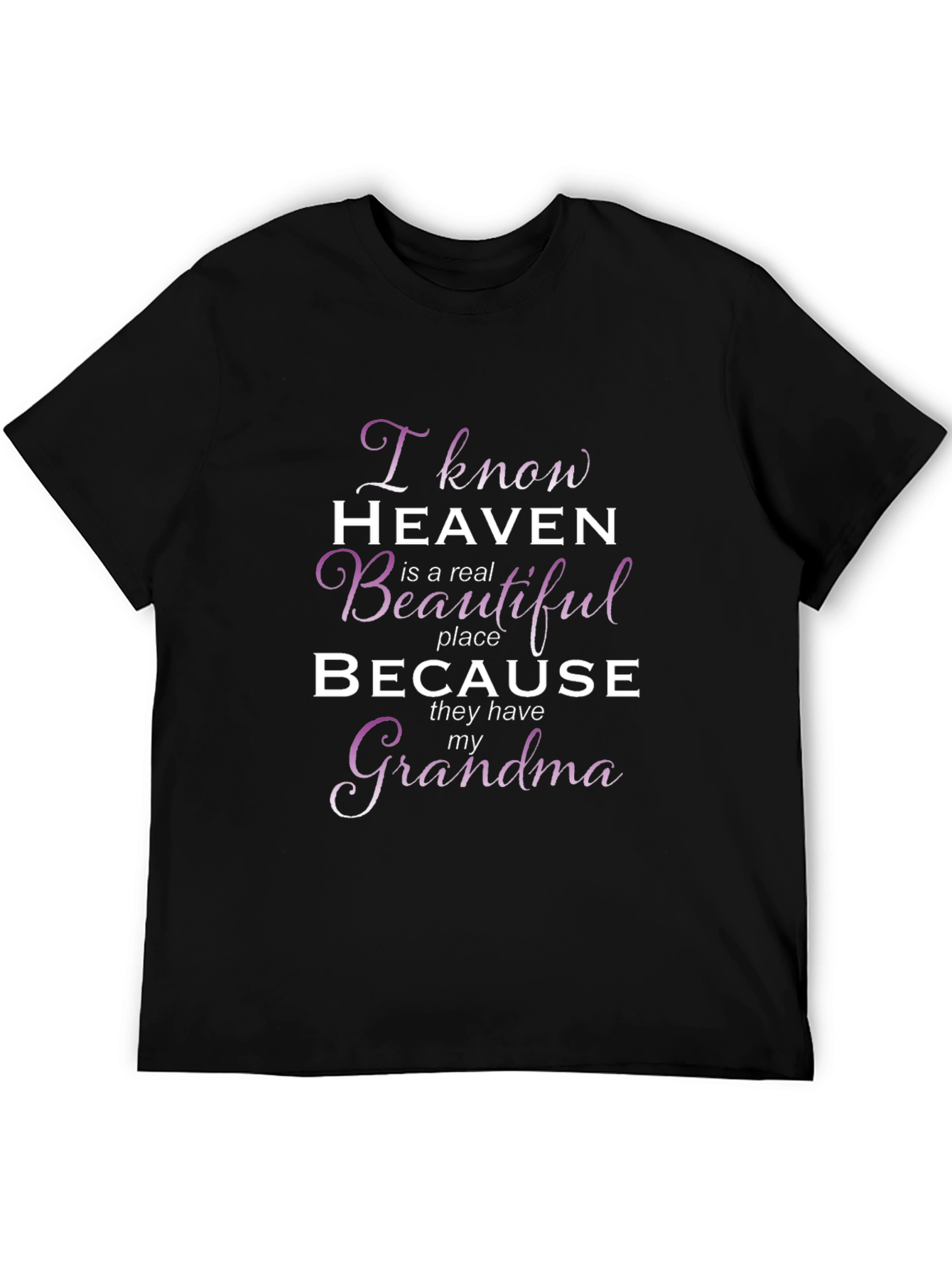 Grandma in Heaven T-Shirt - Memorial Apparel