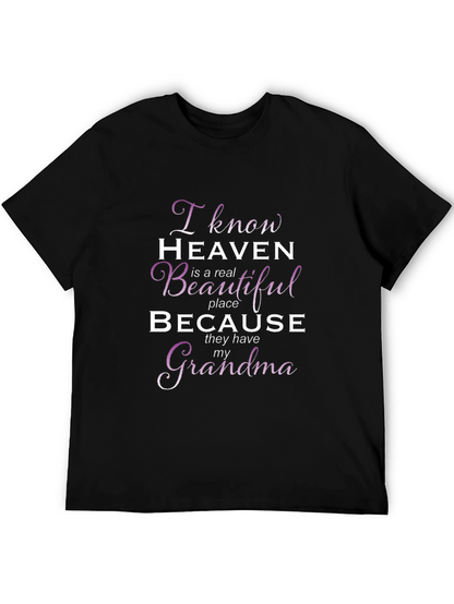 Grandma in Heaven T-Shirt - Memorial Apparel