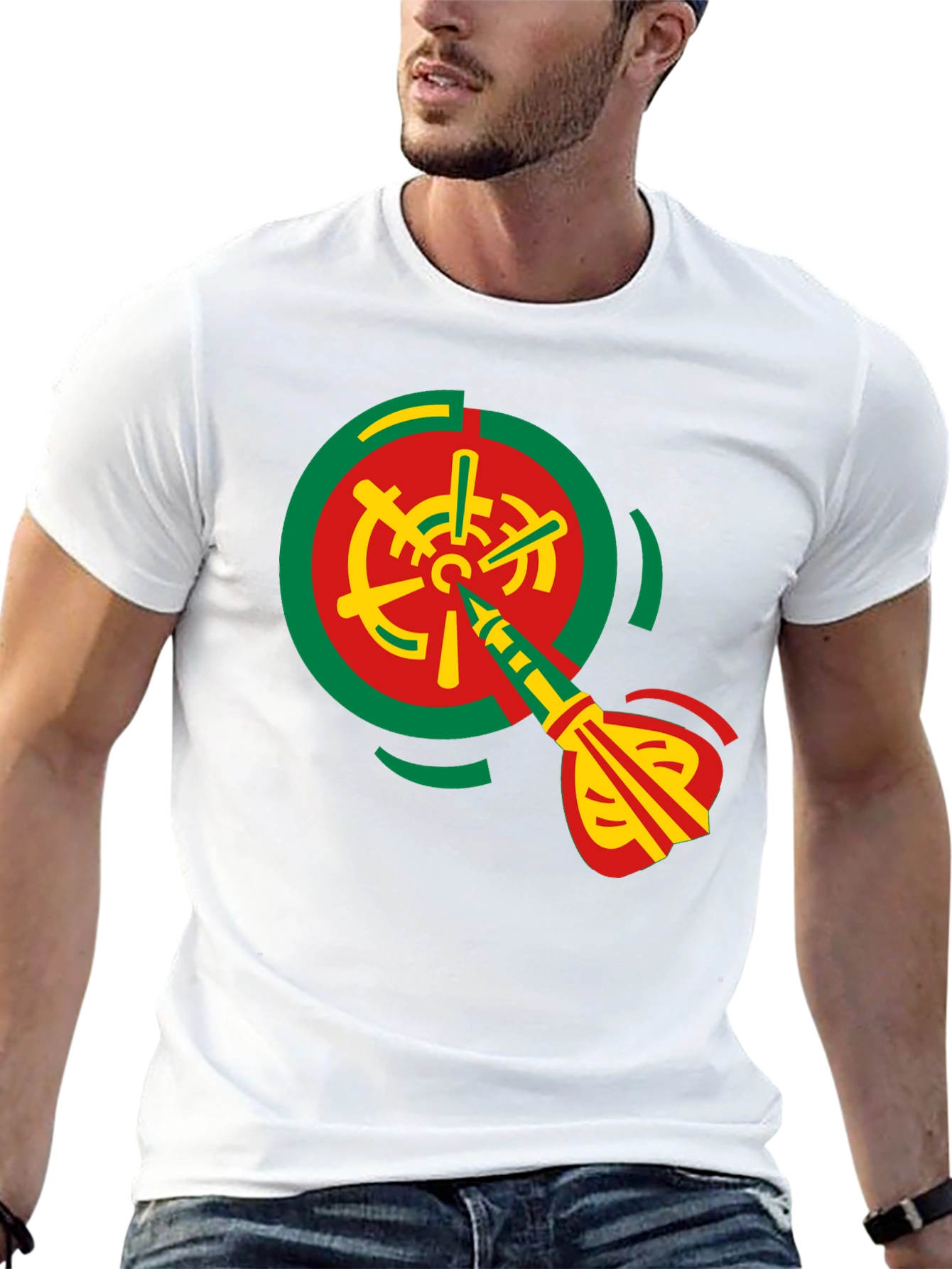 Dartboard T-Shirt - Target Graphic Tee
