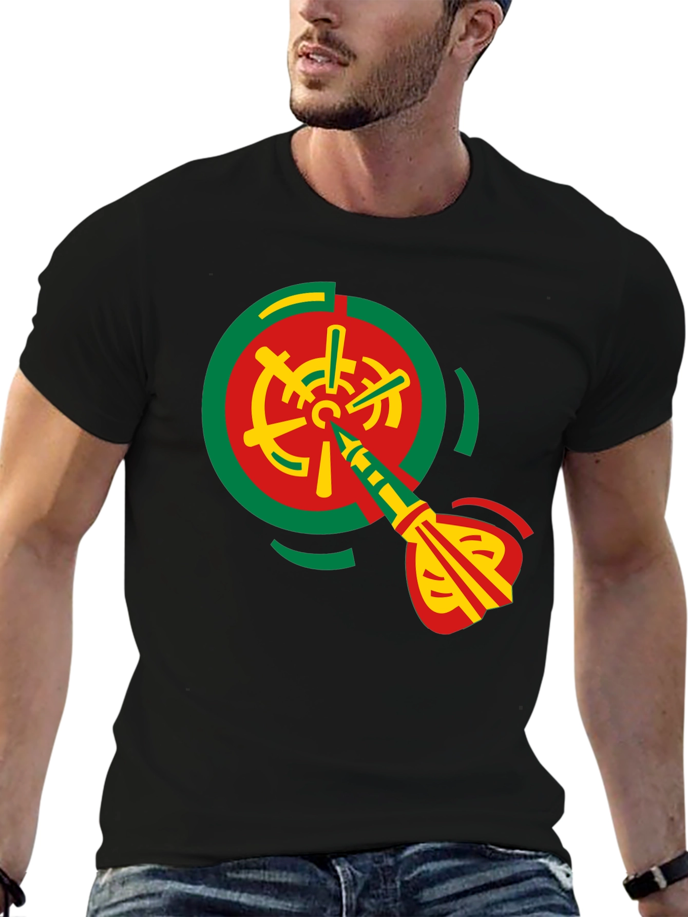Dartboard T-Shirt - Target Graphic Tee