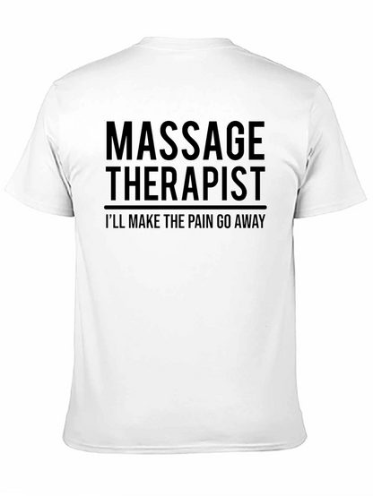 Massage Therapist Pain Relief Graphic Tee