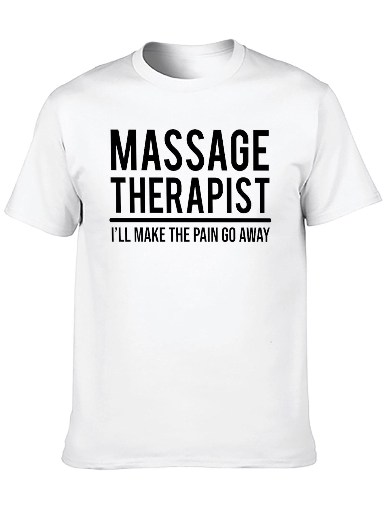 Massage Therapist Pain Relief Graphic Tee