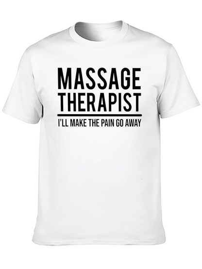 Massage Therapist Pain Relief Graphic Tee