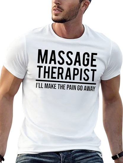 Massage Therapist Pain Relief Graphic Tee