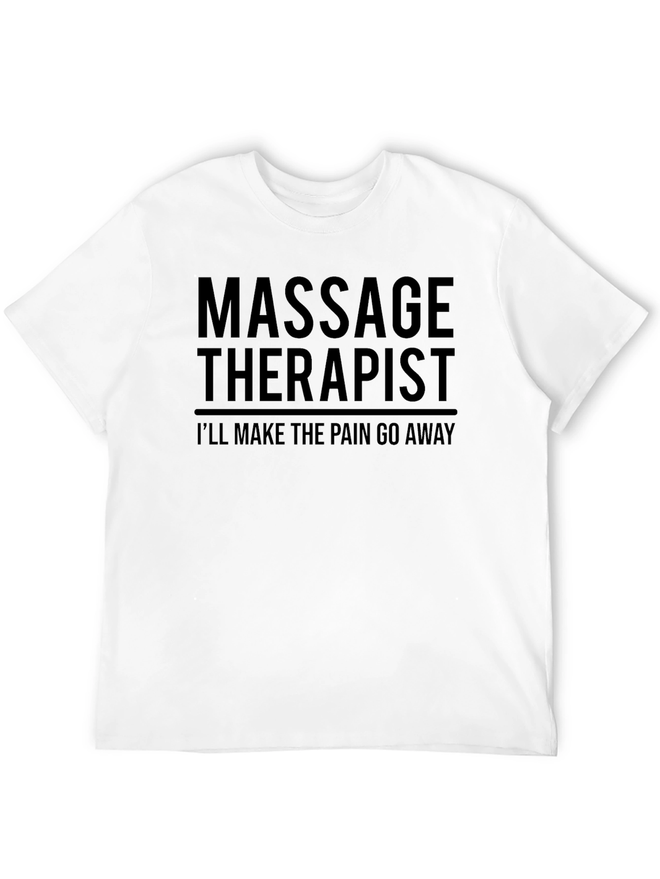 Massage Therapist Pain Relief Graphic Tee