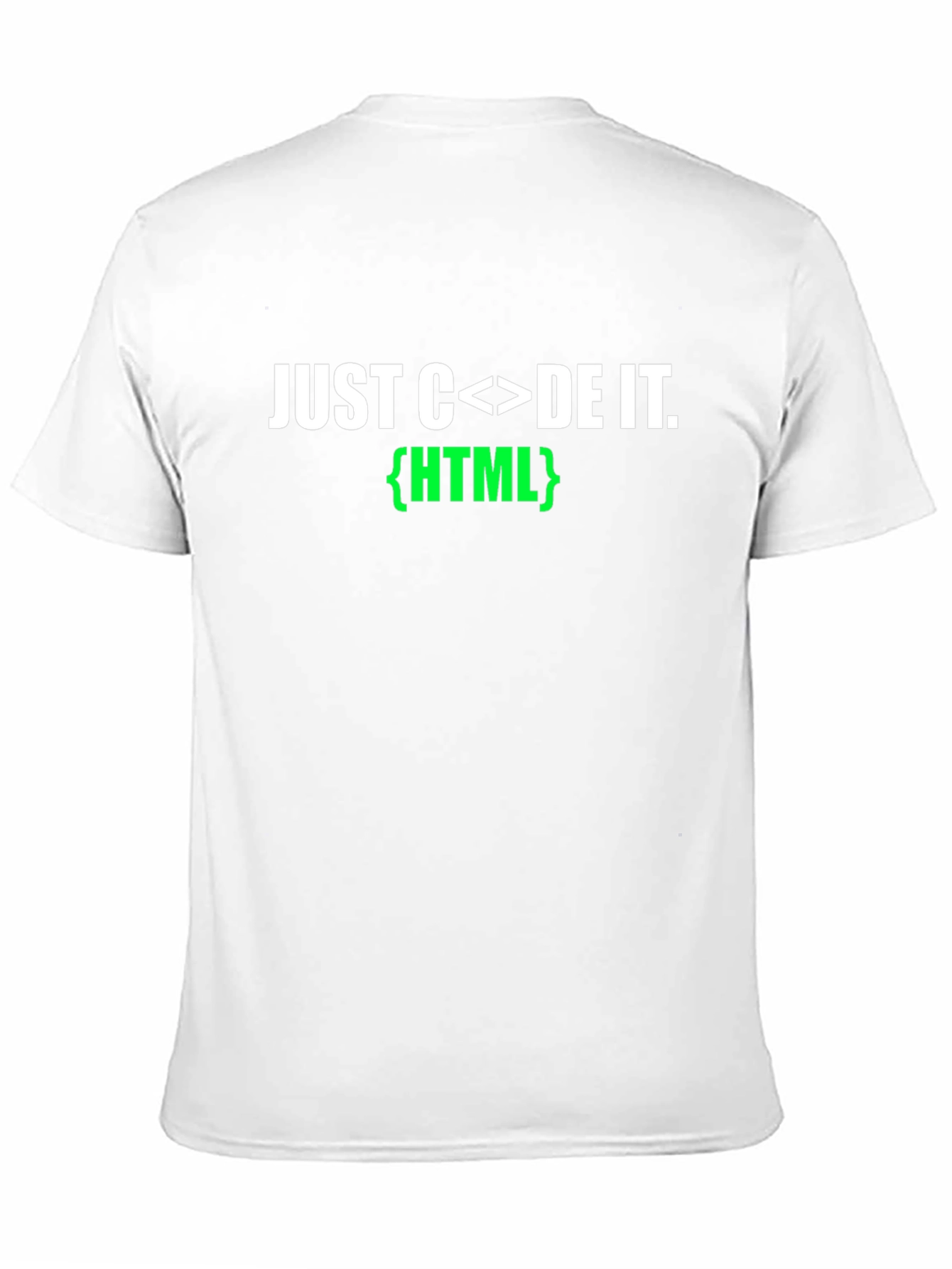 Just Code It HTML T-Shirt