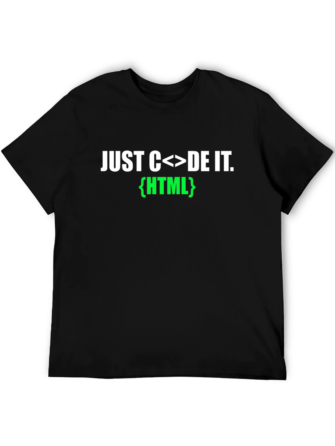 Just Code It HTML T-Shirt