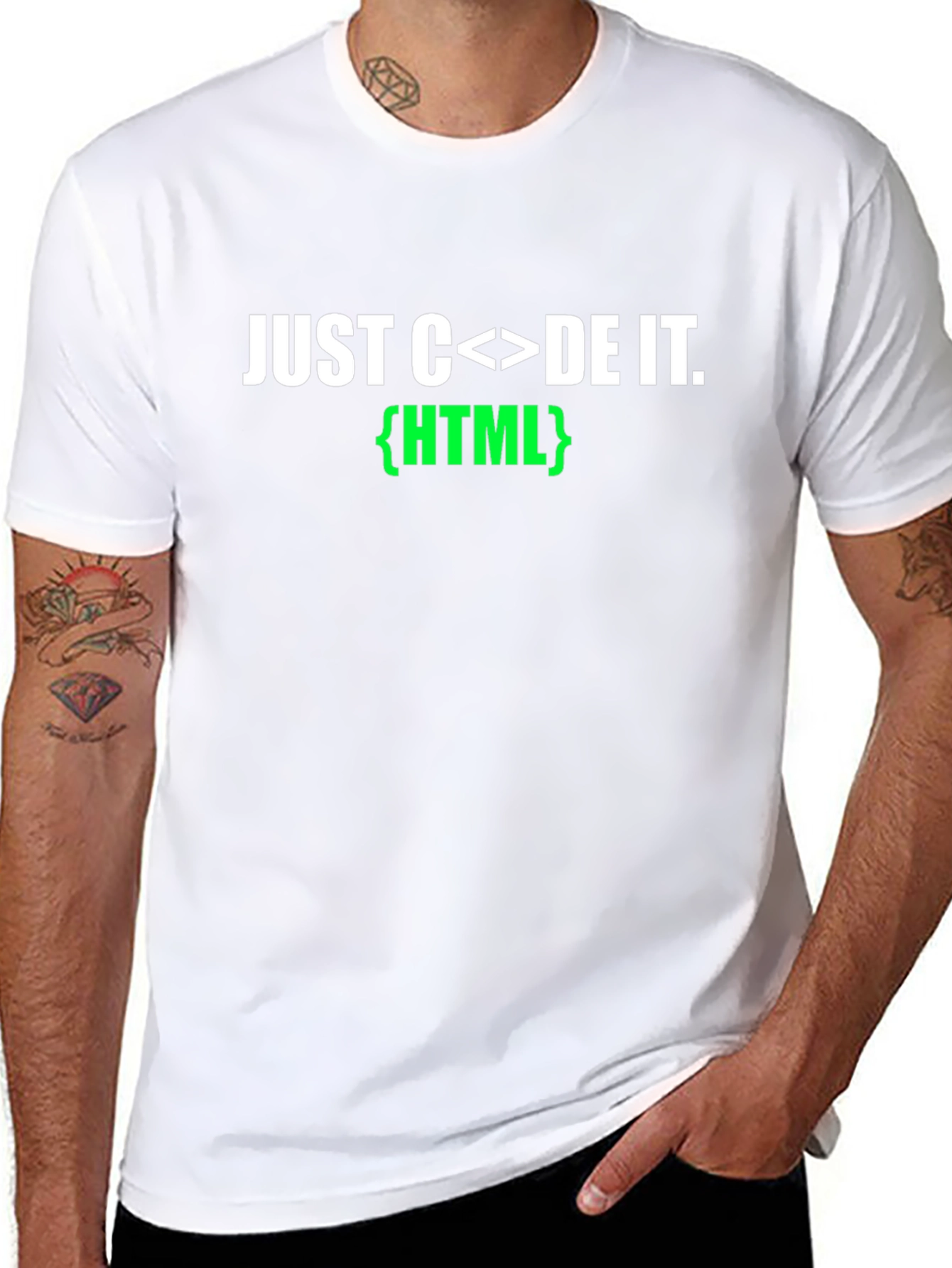 Just Code It HTML T-Shirt