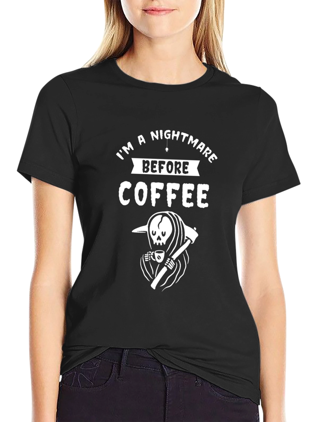Nightmare Before Coffee Graphic Tee