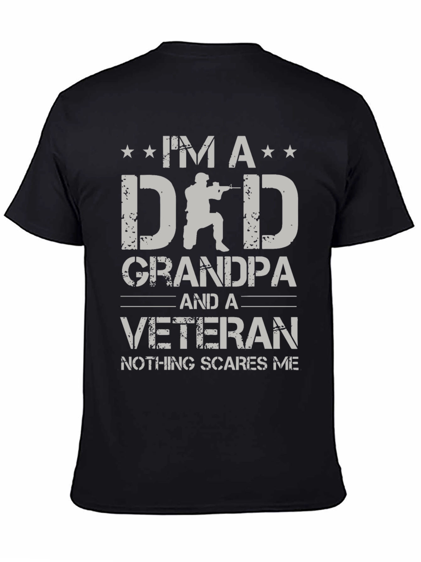 Im a Dad Grandpa Veteran T-Shirt