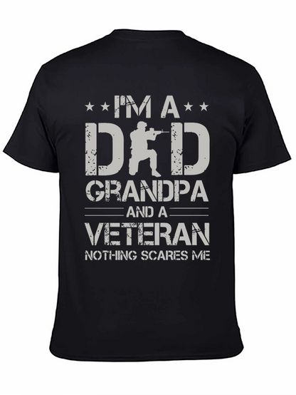 Im a Dad Grandpa Veteran T-Shirt