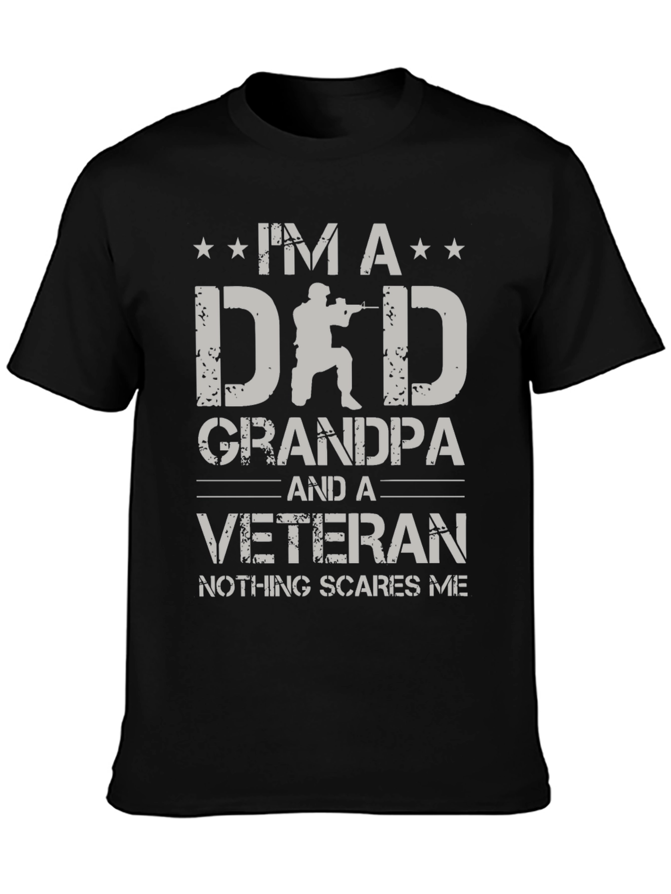 Im a Dad Grandpa Veteran T-Shirt