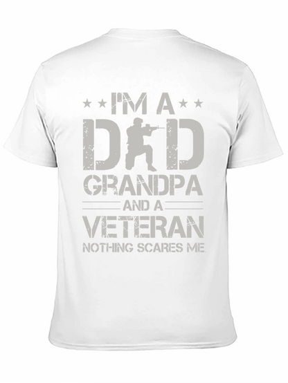 Im a Dad Grandpa Veteran T-Shirt