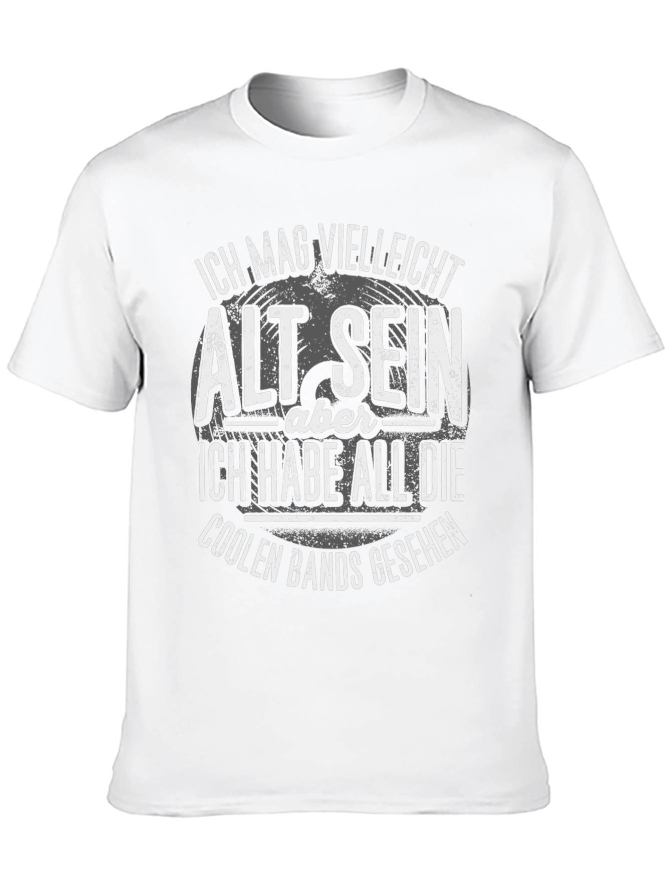 Cool Bands Seen Black Graphic Tee