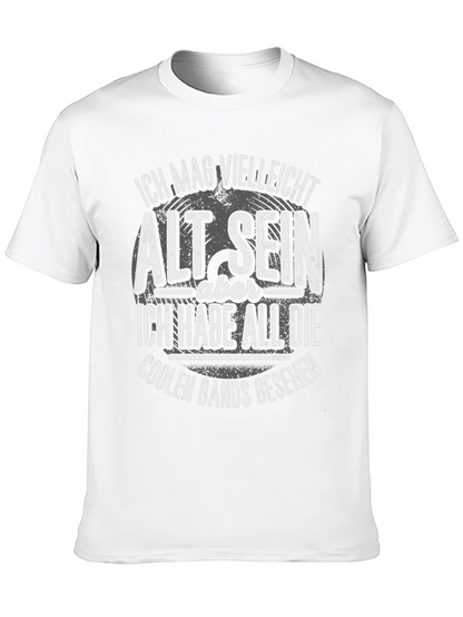 Cool Bands Seen Black Graphic Tee