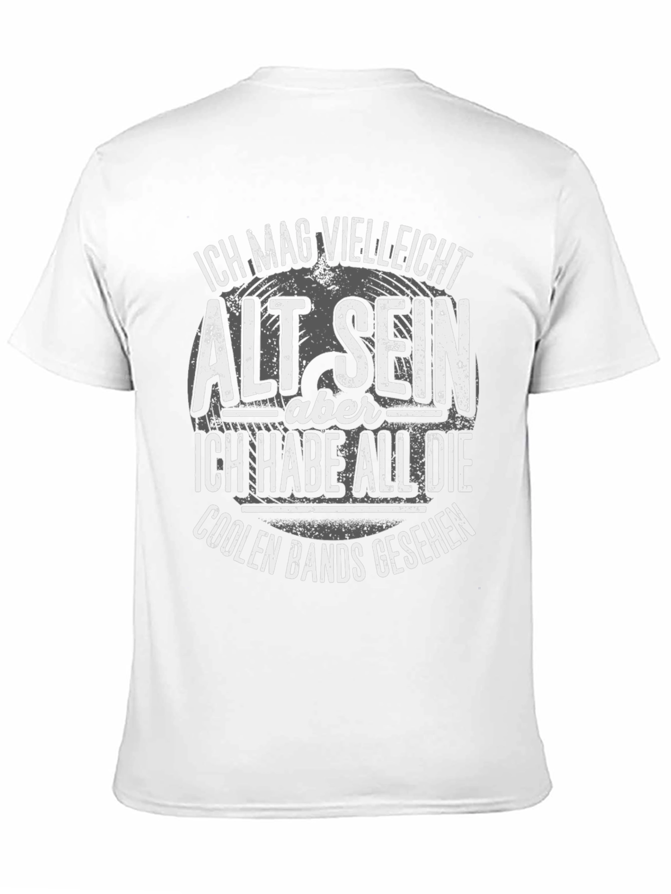 Cool Bands Seen Black Graphic Tee