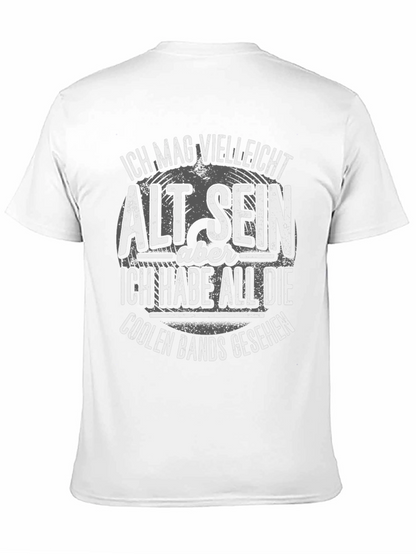 Cool Bands Seen Black Graphic Tee