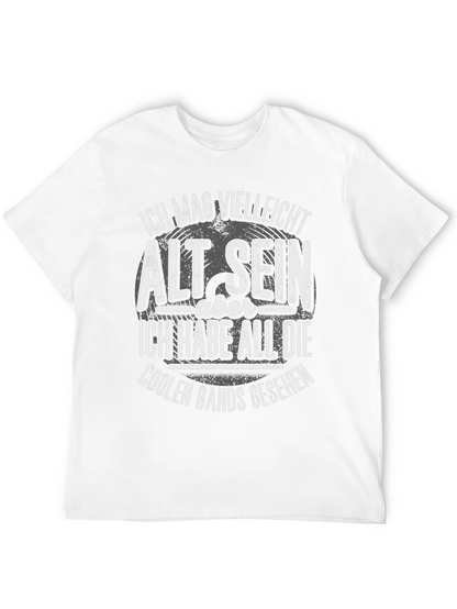 Cool Bands Seen Black Graphic Tee