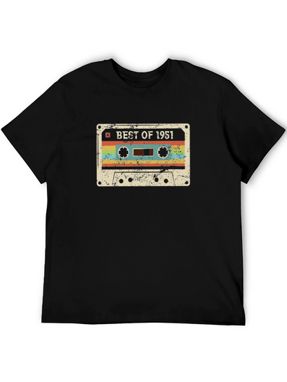 Retro Cassette Tape T-Shirt - Best of 1951