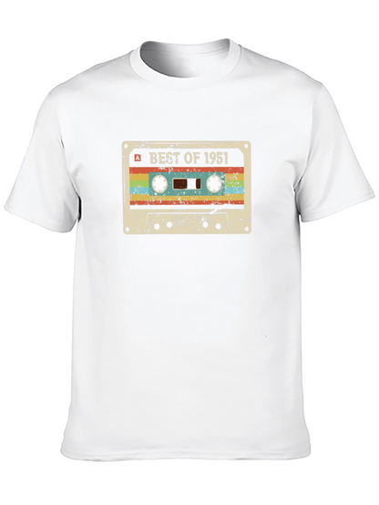 Retro Cassette Tape T-Shirt - Best of 1951