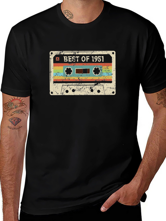 Retro Cassette Tape T-Shirt - Best of 1951