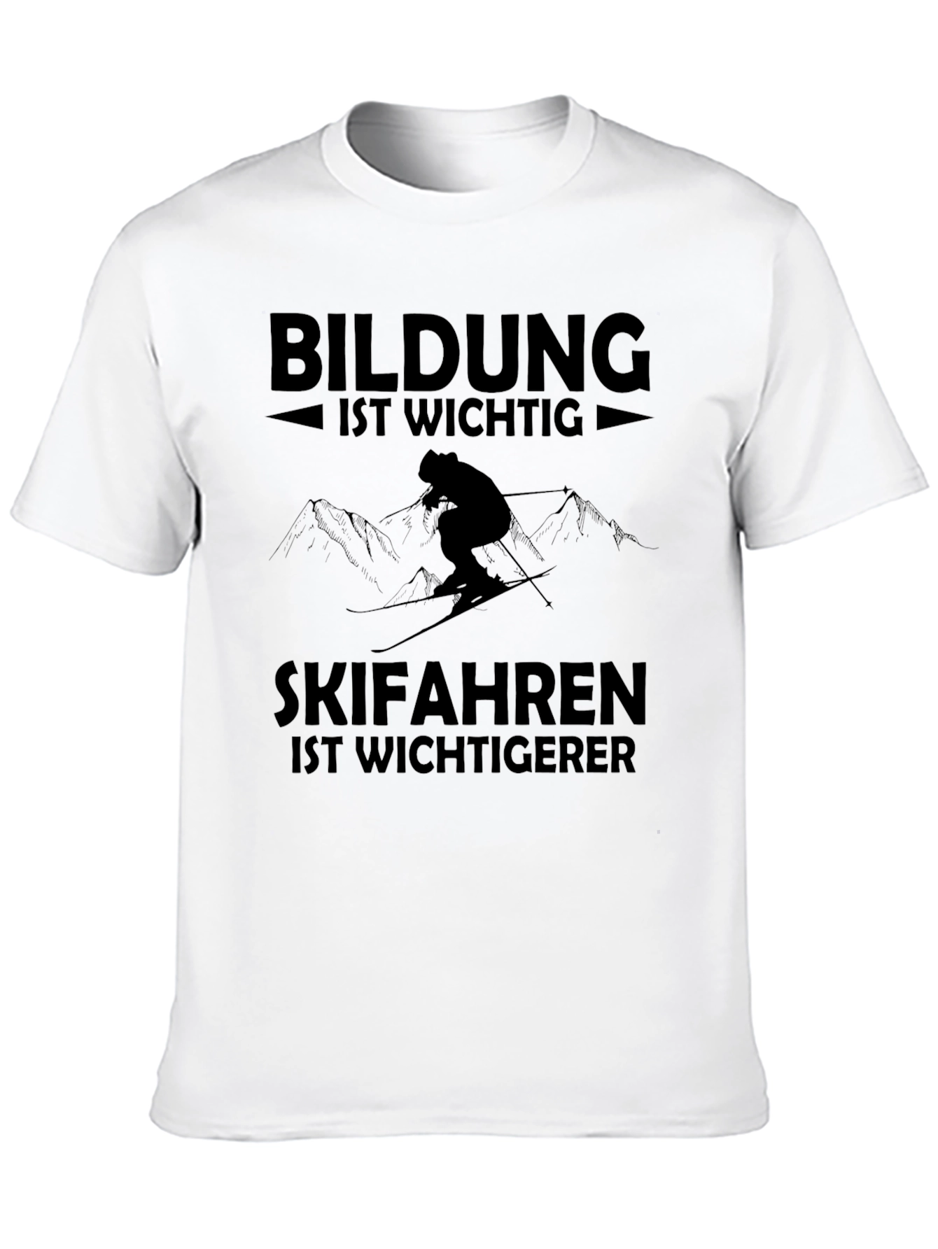Skiing is Important T-Shirt