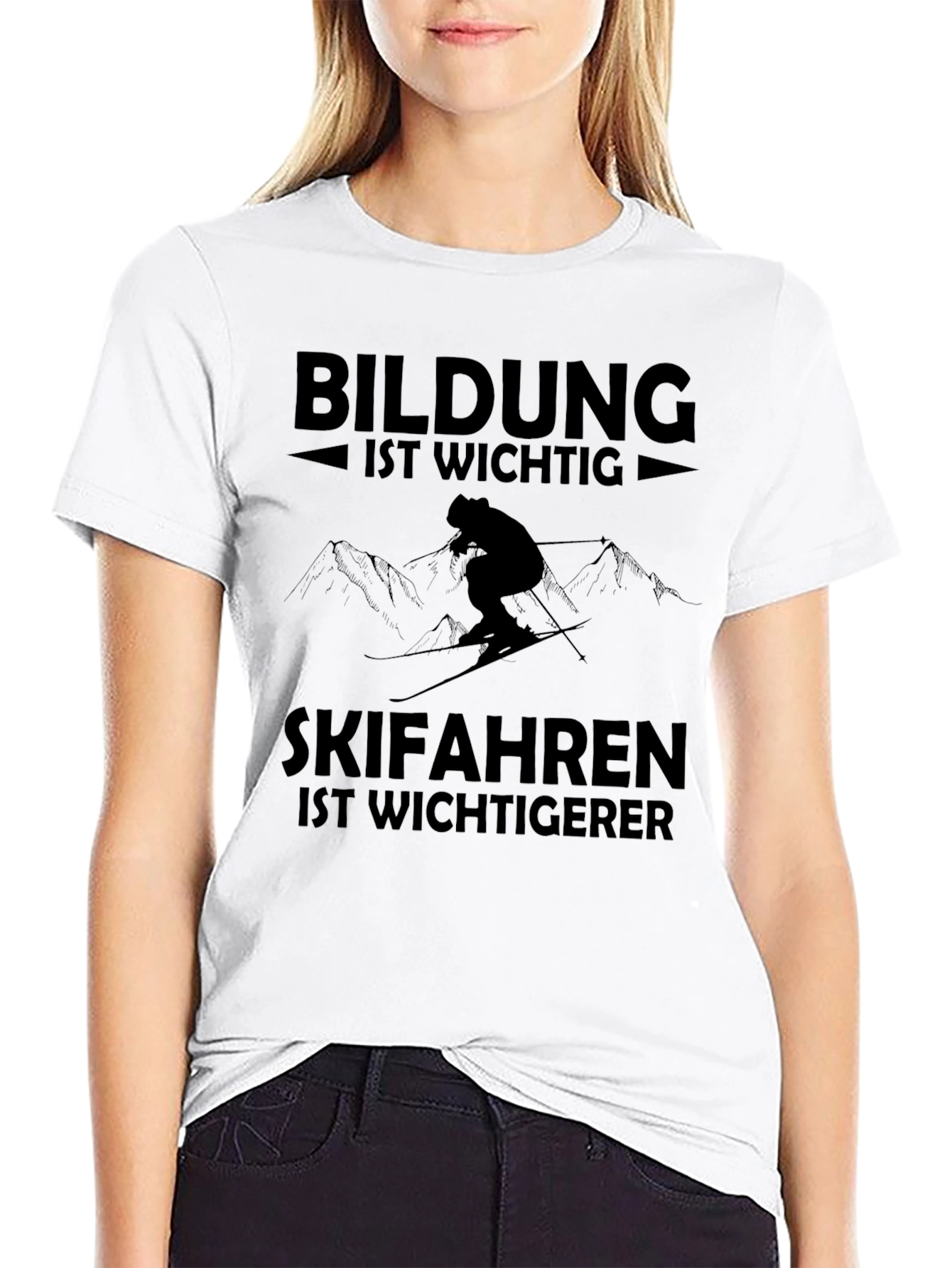 Skiing is Important T-Shirt
