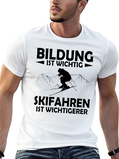 Skiing is Important T-Shirt