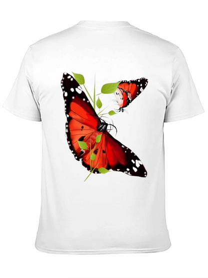 Butterfly Graphic Print T-Shirt