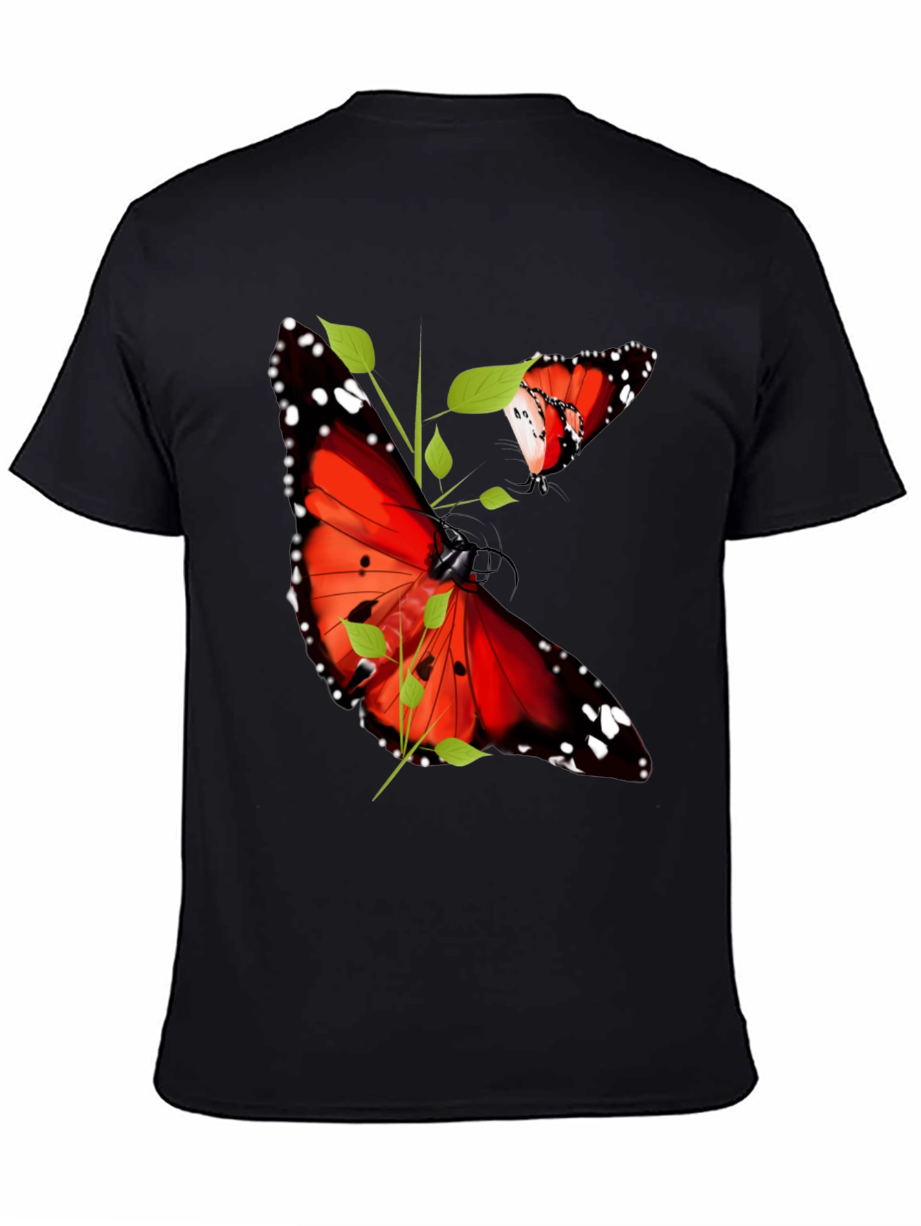 Butterfly Graphic Print T-Shirt