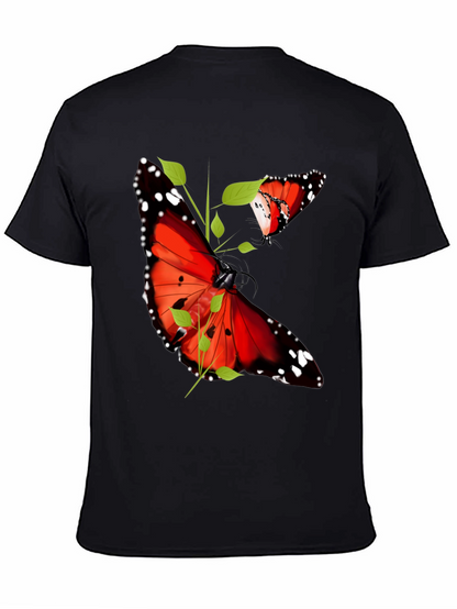 Butterfly Graphic Print T-Shirt
