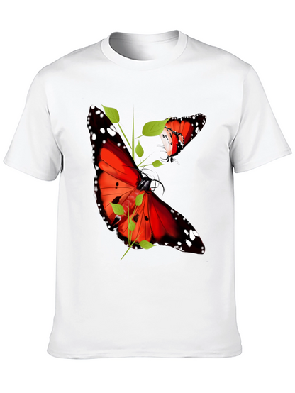 Butterfly Graphic Print T-Shirt