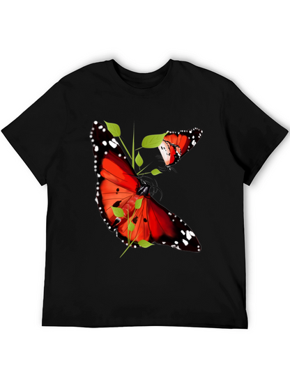 Butterfly Graphic Print T-Shirt