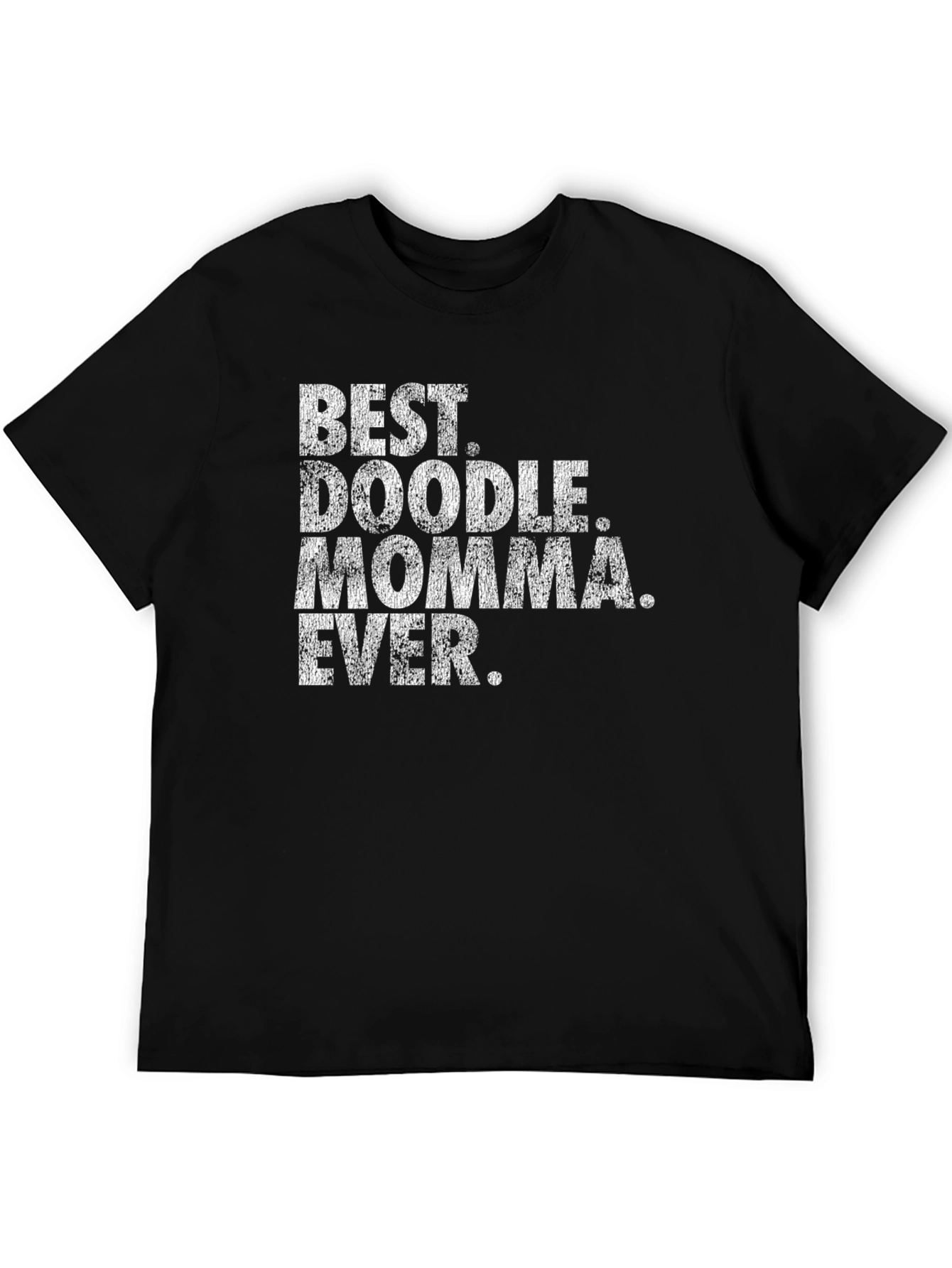 Best Doodle Momma Ever T-Shirt - Black