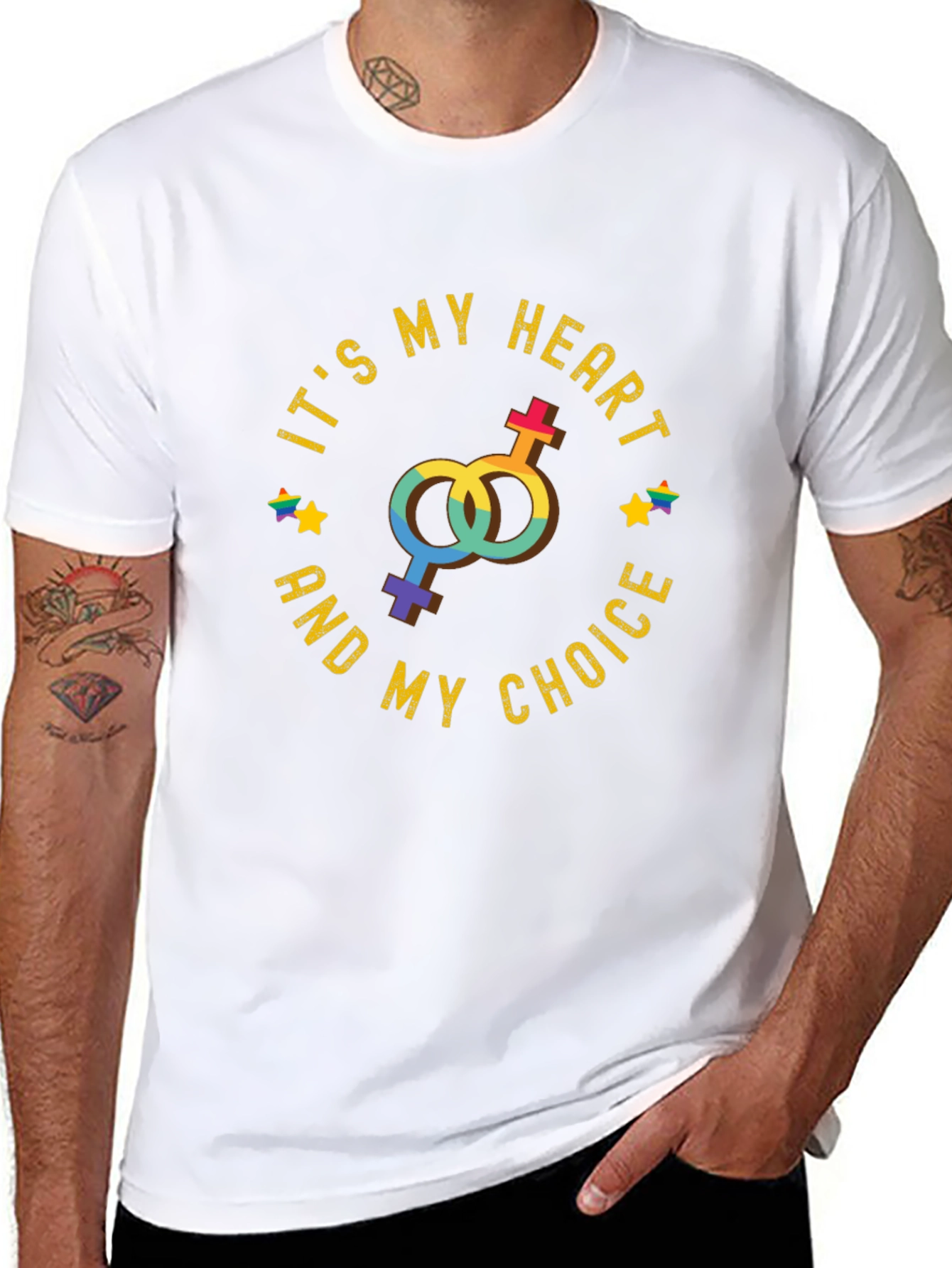 My Heart My Choice Graphic Tee