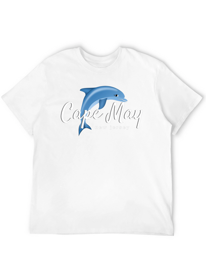 Cape May New Jersey Dolphin Graphic T-Shirt