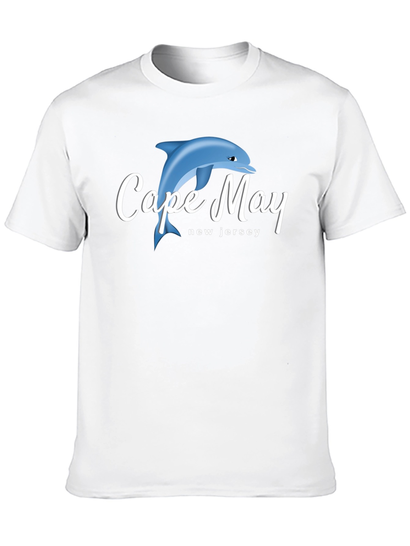 Cape May New Jersey Dolphin Graphic T-Shirt