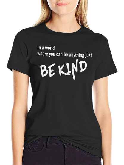 Be Kind Graphic Tee - Soft Cotton Blend