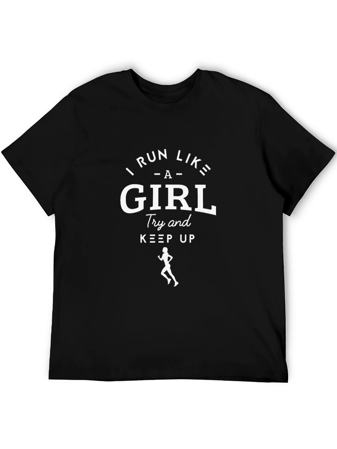 I Run Like a Girl Graphic Tee