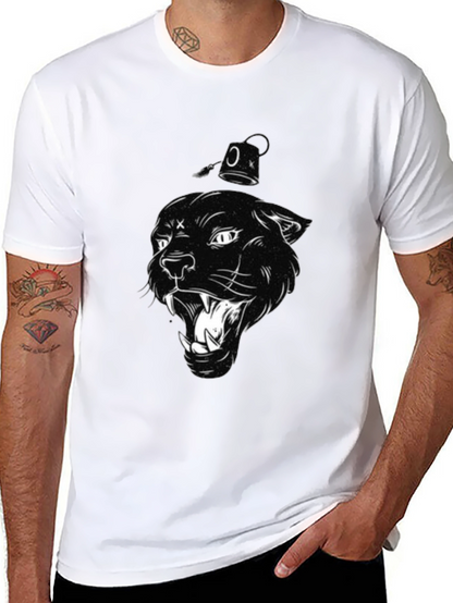 Black Panther Graphic Print T-Shirt