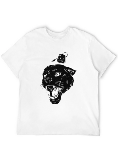 Black Panther Graphic Print T-Shirt