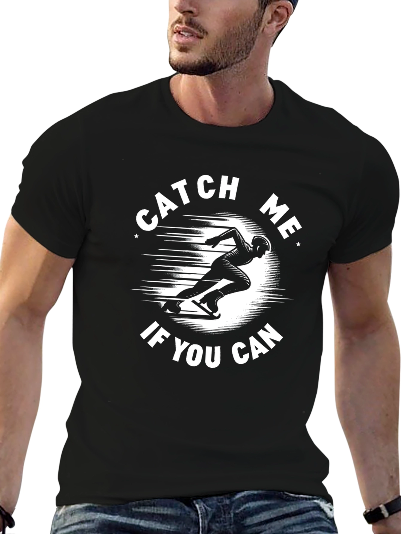 Catch Me If You Can Speed Skater T-Shirt