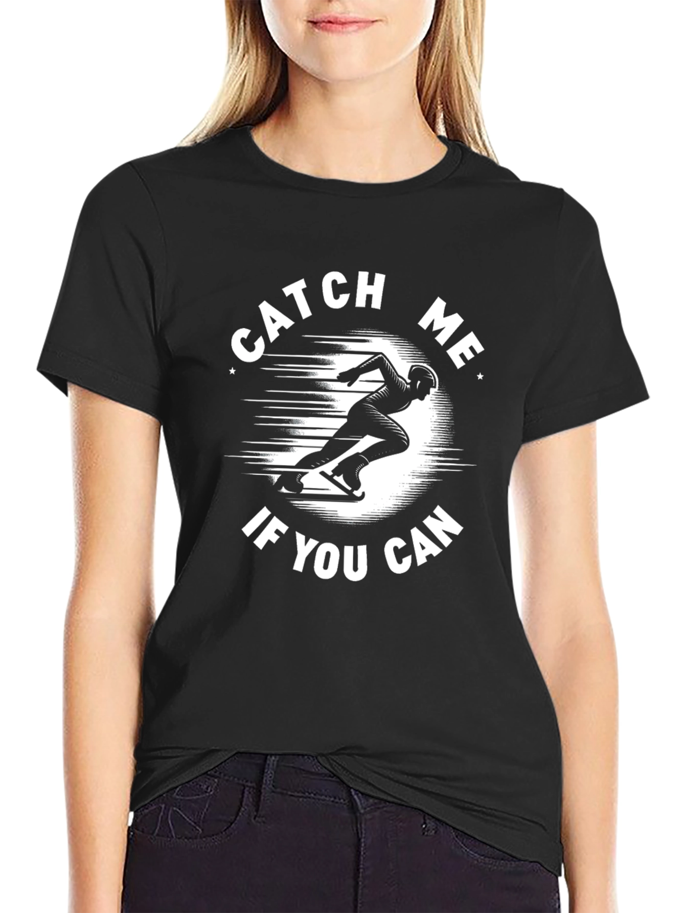 Catch Me If You Can Speed Skater T-Shirt