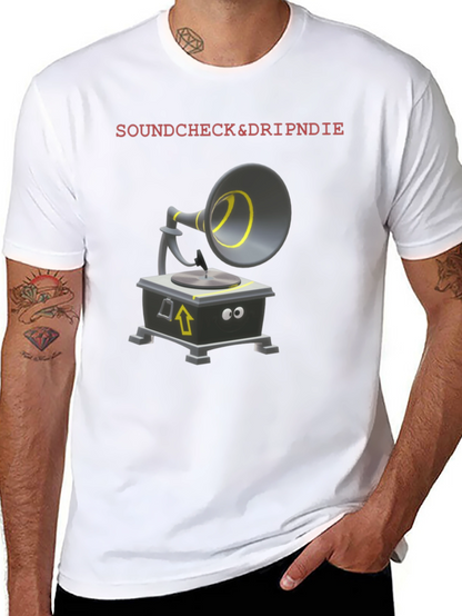 Soundcheck & Dripndie Black T-Shirt