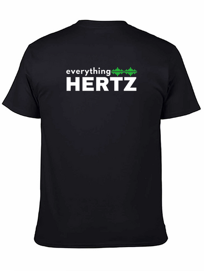 Everything Hertz Graphic T-Shirt - Black
